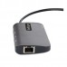 Adaptador Multiportas StarTech USB-C 127B-USBC-MULST Adaptador Multiportas StarTech USB-C 127B-USBC-MULST