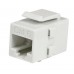 Acoplador Keystone StarTech CAT6 RJ45 C6KEYCOUPLWH Acoplador Keystone StarTech CAT6 RJ45 C6KEYCOUPLWH