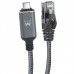 Cabo USB Ewent EC2003: Gigabit Ethernet RJ45 para USB-C, 3m, Cat6