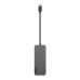 Hub Lenovo USB-C para 4 Portas USB-A, 4X90X21427, Cinza, 20000 Mbit/s Hub Lenovo USB-C para 4 Portas USB-A, 4X90X21427, Cinza, 20000 Mbit/s