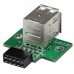 2 Port USB Motherboard Header Adapter