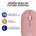 Rato Sem Fio Logitech Pebble 2 M350s - Bluetooth, Rosa - 910-007014 Rato Sem Fio Logitech Pebble 2 M350s - Bluetooth, Rosa - 910-007014