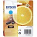 Epson Singlepack Cyan 33 Claria Premium Ink Epson Singlepack Cyan 33 Claria Premium Ink