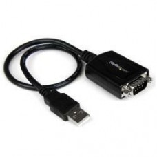 Cabo Startech ICUSB2321X Conversor Serial DB-9 Macho para USB 2.0 Macho - 30cm Cabo Startech ICUSB2321X Conversor Serial DB-9 Macho para USB 2.0 Macho - 30cm