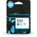 HP 933 Cyan Original Ink Cartridge HP 933 Cyan Original Ink Cartridge