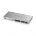 Switch Gigabit Ethernet Não Gerenciado Zyxel GS1008HP: 8 Portas PoE, 16 Gbps
