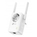 TP-Link 300Mbps Wireless N Wall Plugged Range Extender with Pass Through, Atheros, 2T2R, 2.4GHz, 802.11n/g/b, Power on/off and Ranger Extender button, Range extender mode, with high gain external Antennas