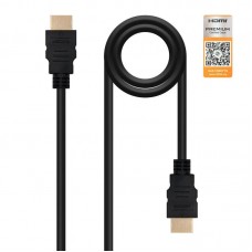 Cabo HDMI Nanocable 10.15.3601-L150, 1,5m, 4K@60Hz, 18Gbps, Premium Cabo HDMI Nanocable 10.15.3601-L150, 1,5m, 4K@60Hz, 18Gbps, Premium