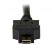 StarTech.com 2m Micro HDMI to DVI-D Cable - M/M - 2 meter Micro HDMI to DVI Cable - 19 pin HDMI (D) Male to DVI-D Male - 1920x1200 Video (HDDDVIMM2M) - Cabo adaptador - DVI-D macho para 19 pin micro HDMI Type D macho - 2 m - blindado - preto StarTech.com 2m Micro HDMI to DVI-D Cable - M/M - 2 meter Micro HDMI to DVI Cable - 19 pin HDMI (D) Male to DVI-D Male - 1920x1200 Video (HDDDVIMM2M) - Cabo adaptador - DVI-D macho para 19 pin micro HDMI Type D macho - 2 m - blindado - preto