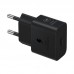Carregador Samsung EP-T2510XBEGEU USB-C 25W - Carga Rápida, Preto Carregador Samsung EP-T2510XBEGEU USB-C 25W - Carga Rápida, Preto