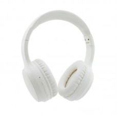 Auscultadores Coolbox Air 40, COO-AUB-40WH, Bluetooth 5.3, Cancelamento de Ruído, Bege