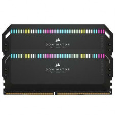 DDR5, 5600MT/s 32GB 2x16GB DIMM, Unbuffered, 36-36-36-76, Std PMIC, XMP 3.0, Dominator Platinum RGB DDR5 Black Heatspreader, RGB LED, 1.25V 