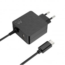 Carregador Ewent 45W USB-C PD + USB-A Carregador Ewent 45W USB-C PD + USB-A