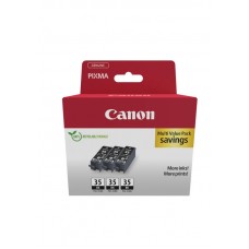 Canon PGI-35 BK TRIPLE - Color Ink Value Pack (3 ink tanks)