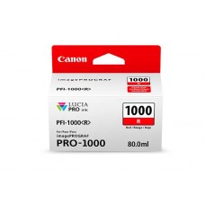 Canon - Tinteiro PFI-1000 de 80 ml R Canon - Tinteiro PFI-1000 de 80 ml R