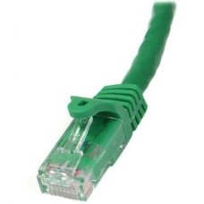 StarTech.com 1.5m CAT6 Ethernet Cable, 10 Gigabit Snagless RJ45 650MHz 100W PoE Patch Cord, CAT 6 10GbE UTP Network Cable w/Strain Relief, Green, Fluke Tested/Wiring is UL Certified/TIA - Category 6 - 24AWG (N6PATC150CMGN) - Cabo patch - RJ-45 (M) pa StarTech.com 1.5m CAT6 Ethernet Cable, 10 Gigabit Snagless RJ45 650MHz 100W PoE Patch Cord, CAT 6 10GbE UTP Network Cable w/Strain Relief, Green, Fluke Tested/Wiring is UL Certified/TIA - Category 6 - 24AWG (N6PATC150CMGN) - Cabo patch - RJ-45 (M) pa