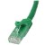 StarTech.com 1.5m CAT6 Ethernet Cable, 10 Gigabit Snagless RJ45 650MHz 100W PoE Patch Cord, CAT 6 10GbE UTP Network Cable w/Strain Relief, Green, Fluke Tested/Wiring is UL Certified/TIA - Category 6 - 24AWG (N6PATC150CMGN) - Cabo patch - RJ-45 (M) pa sem_imagem