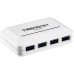 Hub USB Trendnet TU3-H4: 4 Portas USB 3.0 de Alta Velocidade