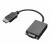 Lenovo adaptador de vídeo - HDMI / VGA - 20 cm - 0B47069 sem_imagem