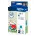 Tinteiro BROTHER LC22UCBP Cian, Alta Capacidade