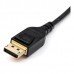StarTech.com 3ft (1m) VESA Certified Mini DisplayPort to DisplayPort 1.4 Cable, 8K 60Hz HBR3 HDR, Super UHD mDP to DP 1.4 Cord, Slim (34 AWG) Ultra HD 4K 120Hz, Monitor/Video Cable - mDP to DP Cable (DP14MDPMM1MB) - Cabo DisplayPort - Mini DisplayPor