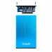 Caixa Tooq TQE-2527BL para Discos Rígidos 2,5 Caixa Tooq TQE-2527BL para Discos Rígidos 2,5