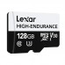 Cartão de Memória Lexar High-Endurance 128GB MicroSDXC UHS-I