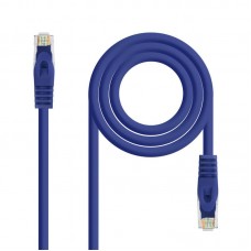 Cabo de Rede Nanocable Cat.6a RJ45, 2m, Azul, 10.20.1802-BL Cabo de Rede Nanocable Cat.6a RJ45, 2m, Azul, 10.20.1802-BL