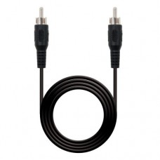 Cabo de Áudio Nanocable 10.24.0405: RCA Macho - RCA Macho, 5m