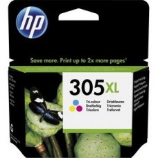 Tinteiro HP 305XL Tri-color de Alto Rendimento