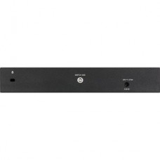 D-Link Web Smart DGS-1210-08P - Interruptor - Administrado - 8 x 10/100/1000 (PoE) + 2 x Gigabit SFP - desktop, montável em trilho - PoE (45 W)