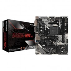 Placa-Mãe ASROCK B450M-HDV R4.0 Micro ATX AM4