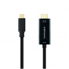 Cabo Nanocable USB-C para HDMI 4K@30Hz - 1,8m Cabo Nanocable USB-C para HDMI 4K@30Hz - 1,8m