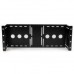 StarTech.com 4U Universal VESA LCD Monitor Mounting Bracket for 19-inch Rack or Cabinet - TAA Compliant - Cold-Pressed Steel Bracket (RKLCDBK) - Kit de montagem - para visor LCD - aço premido a frio sólido - preto - tamanho de tela: 19