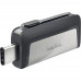 Sandisk Ultra Dual Drive USB TYPE-C Unidad Flash USB 32 GB USB TYPE-A / USB TYPE-C 3.2 GEN 1 (3.1 GEN 1) NEGRO, Plata