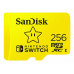 SanDisk Nintendo Switch - cartão de memória flash - 256 GB - microSDXC UHS-I - SDSQXAO-256G-GNCZN