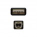 Cabo Nanocable USB 2.0 para Impressora com Ferrita, 5m, Macho/Macho, Preto Cabo Nanocable USB 2.0 para Impressora com Ferrita, 5m, Macho/Macho, Preto