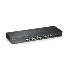 Switch de Rede Zyxel GS1920, 24 Portas Gigabit, Gerenciável Switch de Rede Zyxel GS1920, 24 Portas Gigabit, Gerenciável