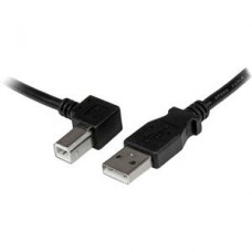 Cabo USB StarTech.com USBAB3ML (3m, Angulado)