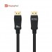 Cabo DisplayPort Nanocable, 1.4 Macho-Macho, 2m, Certificado VESA