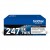 Brother Pack de 2 Tóner Tn-247bk Negro de Larga Duracion Tn247bktwin sem_imagem