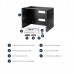 Armário Bastidor Startech WALLMOUNT8 - 8U, 13,75