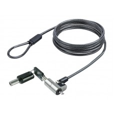 StarTech.com Nano Laptop Cable Lock, 6ft (2m), Anti-Theft Keyed Lock, Security Cable Locks Nano Slot Computers, For HP EliteBook/Lenovo ThinkPad X1/2-1 Laptops, Cut-Resistant Steel Cable Lock For Laptop (NANOK-LAPTOP-LOCK) - NANOK-LAPTOP-LOCK