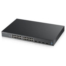 Switch Zyxel XGS2210-28 Gigabit Ethernet L2 gerido - 24 portas, 4 SFP+, 128 Gbps