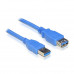 Cable Usb 3.0 A/ M-A/ H 2M Azul Nanocable