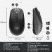 Rato Logitech M190: Inalámbrico, Óptico, 1000 DPI, Ambidextro, Preto Rato Logitech M190: Inalámbrico, Óptico, 1000 DPI, Ambidextro, Preto