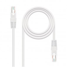 Cabo de Rede Nanocable Cat.6 UTP AWG24 0.5m Branco Cabo de Rede Nanocable Cat.6 UTP AWG24 0.5m Branco