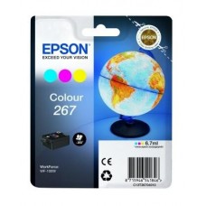 Epson Singlepack Colour 267 ink cartridge WF-100 Epson Singlepack Colour 267 ink cartridge WF-100
