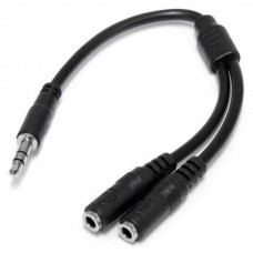Slim Stereo Y Cable 3.5 to 2x 3.5mm Slim Stereo Y Cable 3.5 to 2x 3.5mm