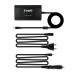 Tooq Cargador Universal para Portatil 100w - Usb - 12 Adaptadores - Voltaje 12-24v - Indicador Led